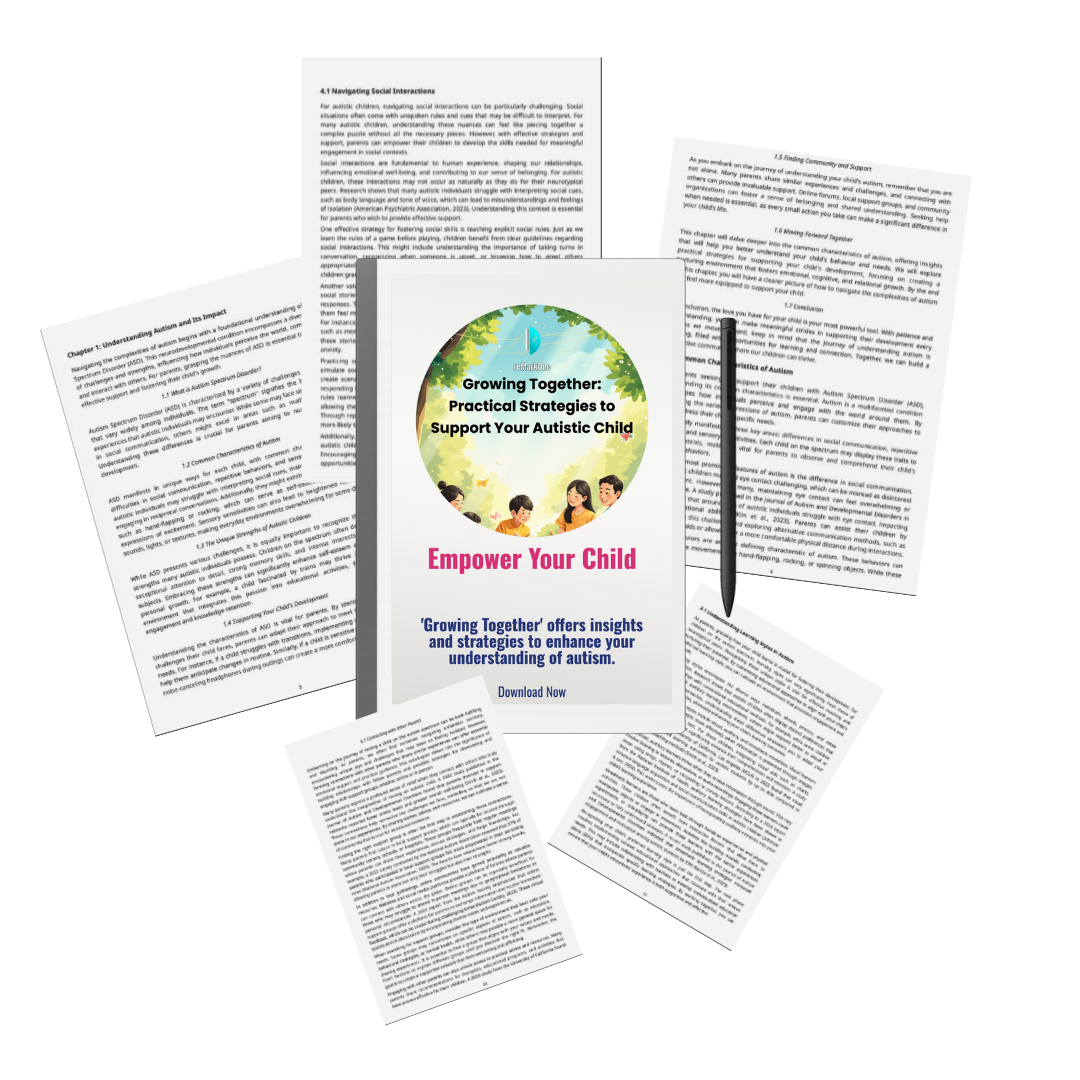 Growing together: practical strategies to support your autistic child
